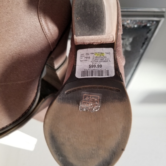 Jessica Simpson Leather Booties - Picture 2 of 2